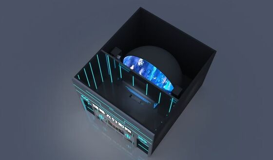 VR Dome Cinema with Six Degree of Freedom Motion Seats and Dynamic Platform for 4-20 Players