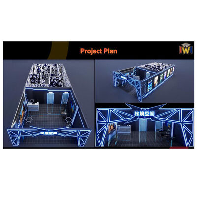 Harga yang bagus XR PETUALANGAN LUAR ANGKASA Simulator Realitas Virtual 4 Pemain Per Batch  on line