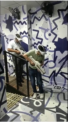 Giá tốt. Trò chơi VR LBE XR Space Arcade Space Station 4 Người Chơi Không Gian Ảo trực tuyến