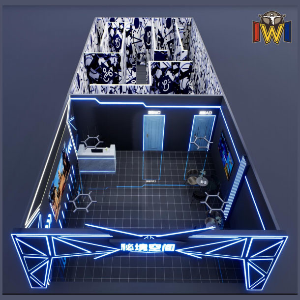 VR Space Game Simulator with Immersive Special Effects