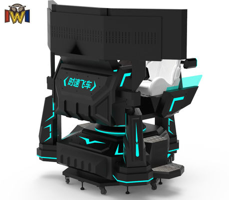 Good price Six Axis VR Racing Simulator Dynamic Triple Screen Racing Setup online