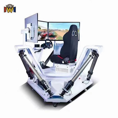Good price 6 Axis VR Racing Simulator 3 Screens Full Motion VR Simulator online