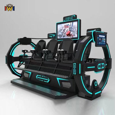 Virtual Reality Chair 9D Simulator 4 Players 9D VR Simulator