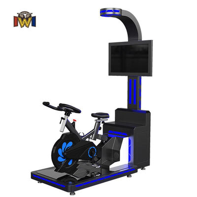 Guter Preis VR-Fahrradsimulator mit anpassbaren Fahrrädern und Fahrern für das Rennen in mehreren Umweltbedingungen Online