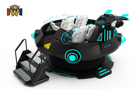 Buen precio Simulador de naves espaciales VR con plataforma de movimiento 6DOF, auriculares VR HD 4K y batallas espaciales interactivas para arcadas y parques temáticos en línea