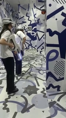 Καλή τιμή Παιχνίδι Σκοποβολής VR XR Space Arcade 8 παικτών Playstation VR Arena Location Based Game σε απευθείας σύνδεση