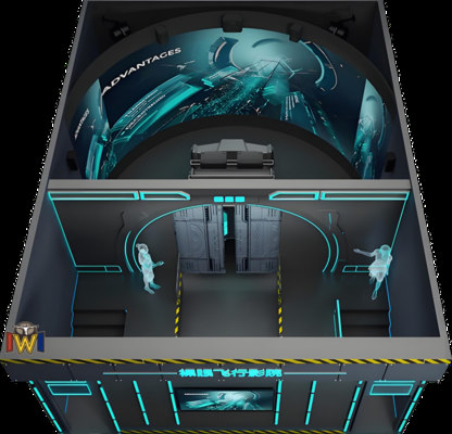 Guter Preis CE-zertifiziertes VR 3D Track-Kino für Themenparks Online