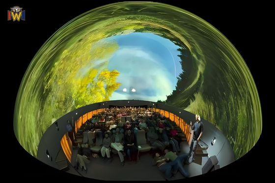 Good price 4D 9D Flying VR Dome Cinema for Theme Parks with CE Certification online