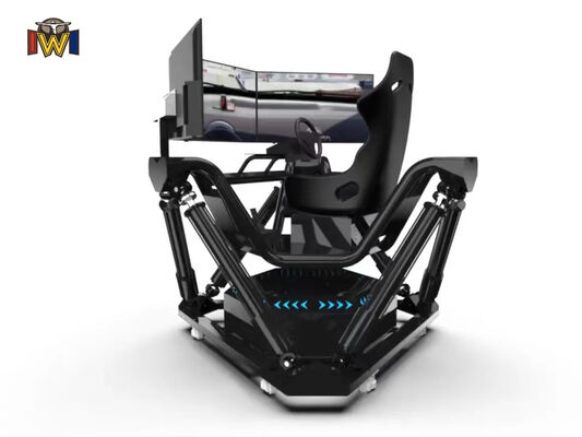 Καλή τιμή Έξι άξονες Full Motion VR Racing Simulator με τρεις οθόνες και 4K Ultra HD ανάλυση σε απευθείας σύνδεση
