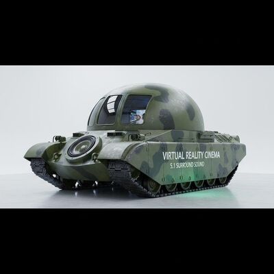 قیمت خوب سینمای تانک نقاش VR با سیستم صدا 5.1 و 6 صندلی برای تجربه VR غوطه ور آنلاین